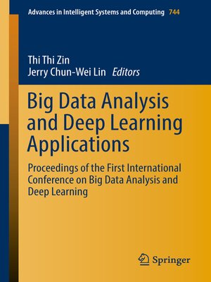 cover image of Big Data Analysis and Deep Learning Applications